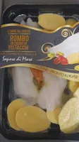 Rombo in crema di pistacchi