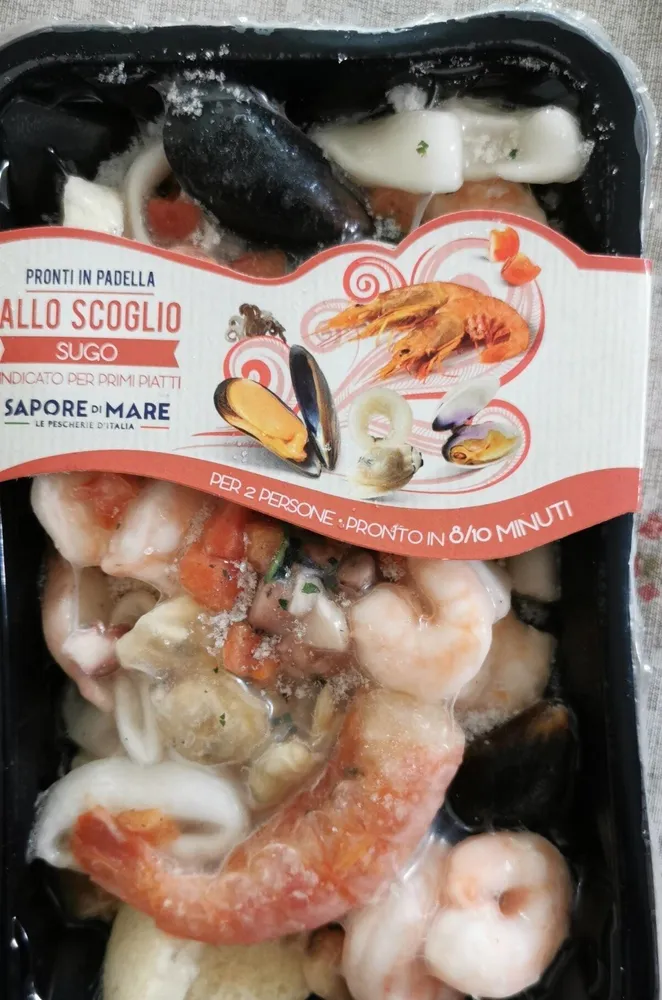 Sugo allo scoglio surgelato
