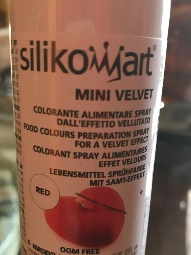 Colorant alimentaire spray