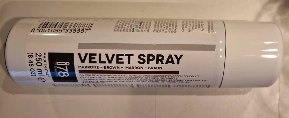 Velvet spray brown