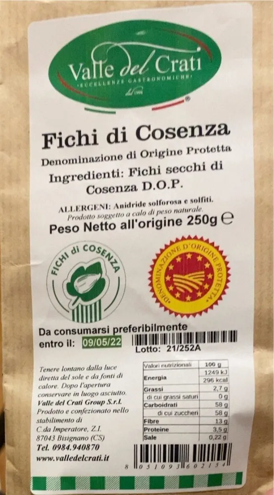 Fichi secchi di Cosenza d.o.p.