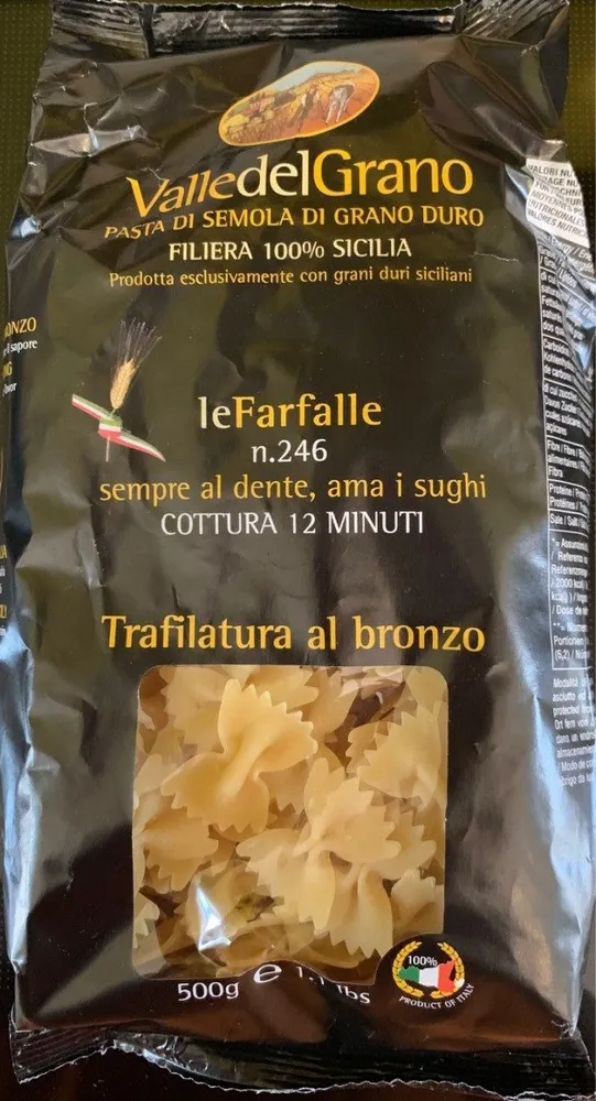 Pasta di semola di grando duro