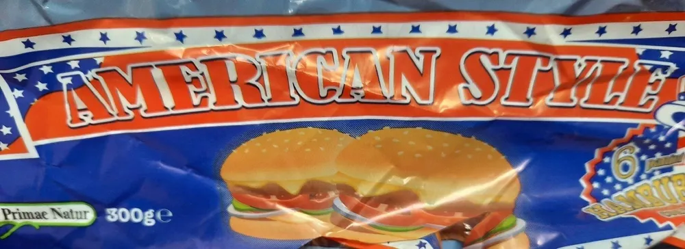 American style panini per hamburger