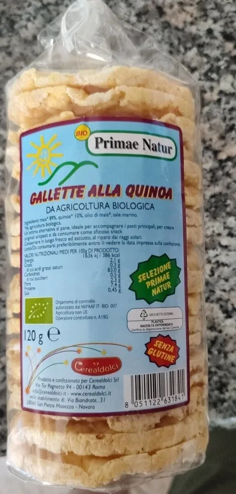 Gallette alla quinoa