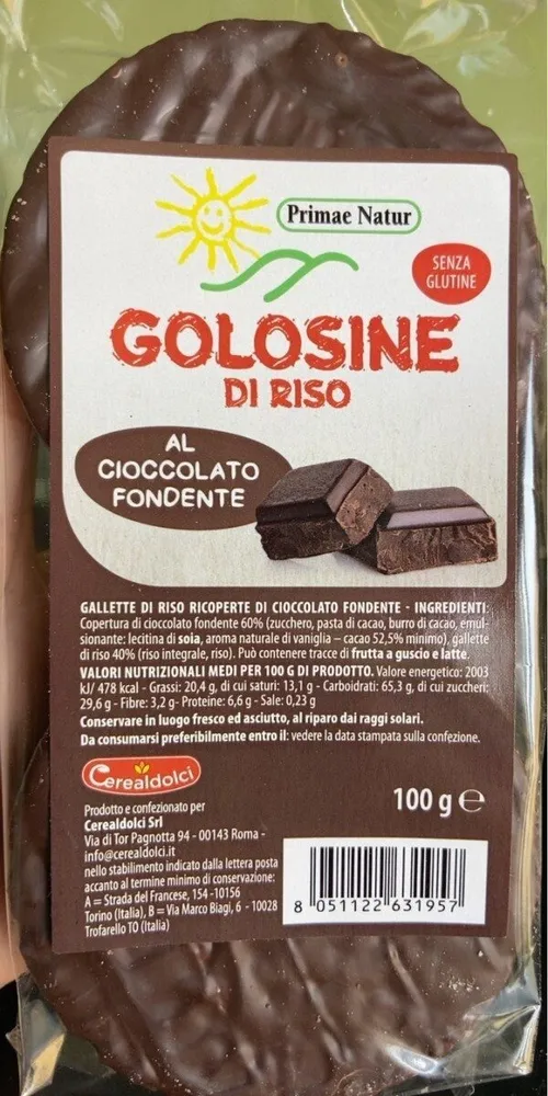 Golosine di riso