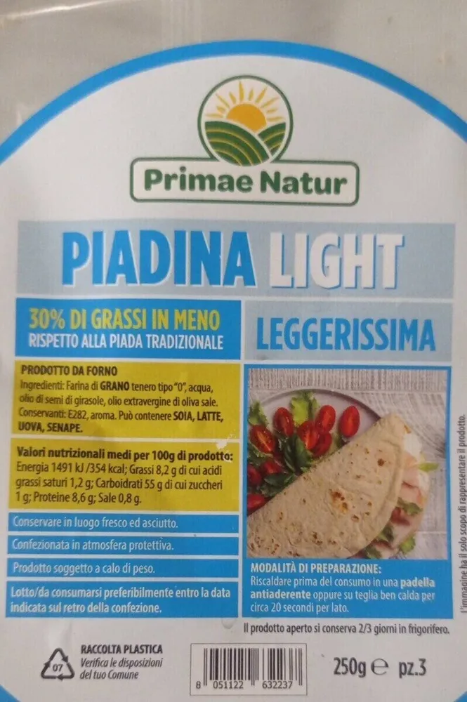 Piadina light