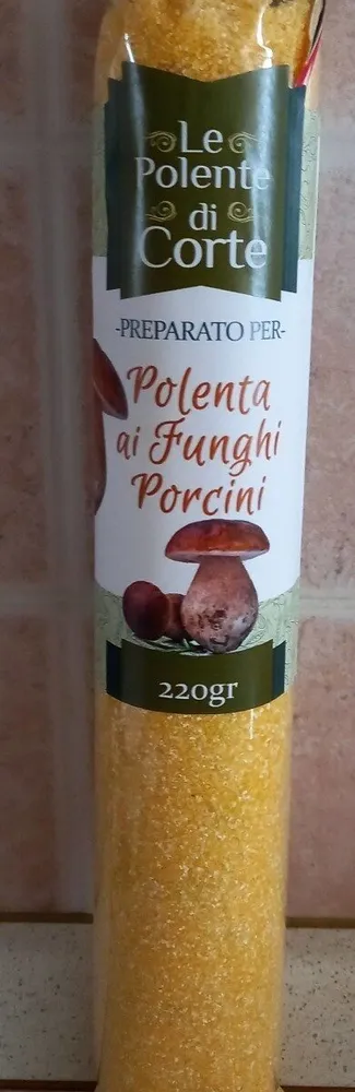 Preparato per polenta ai funghi porcini