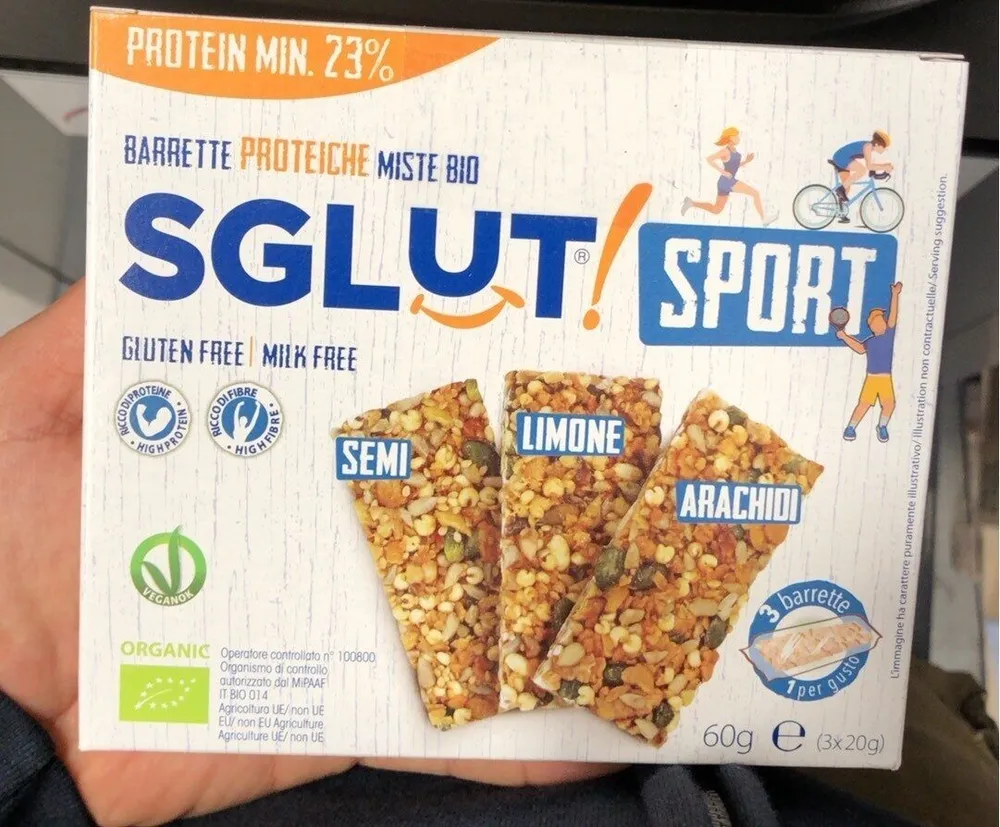 Barrette proteiche miste