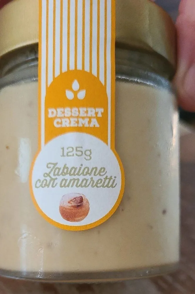Dessert crema