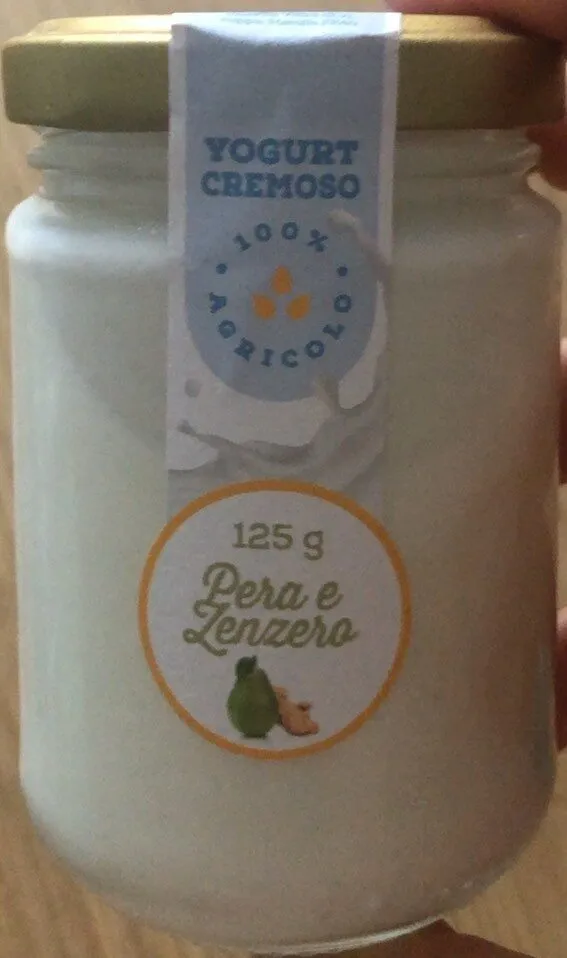 Yogurt cremoso pera e zenzero