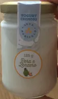 Yogurt cremoso pera e zenzero