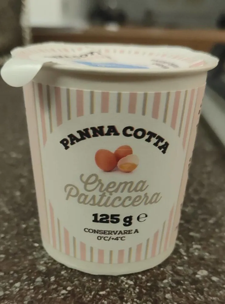 Panna cotta crema pasticcera