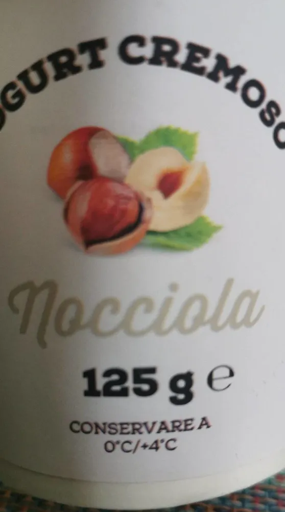 Yogurt cremoso nocciola
