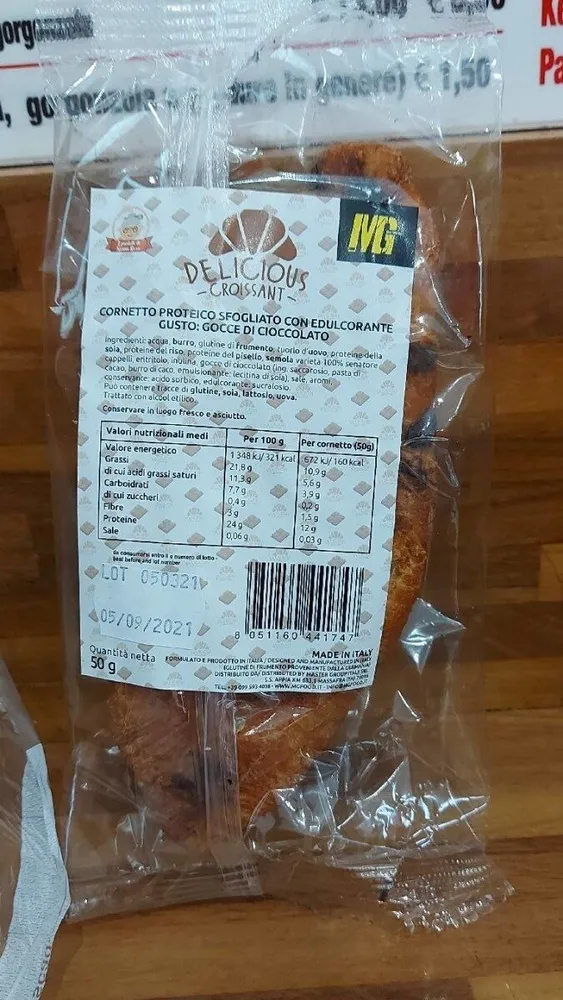 Delicious croissant