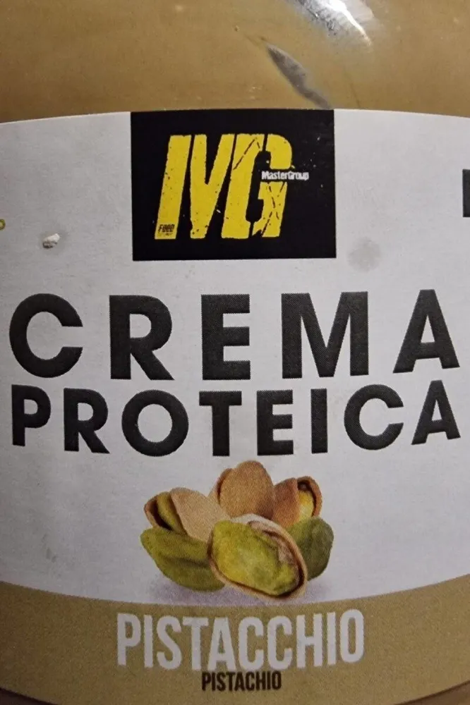 Crema proteica pistacchio