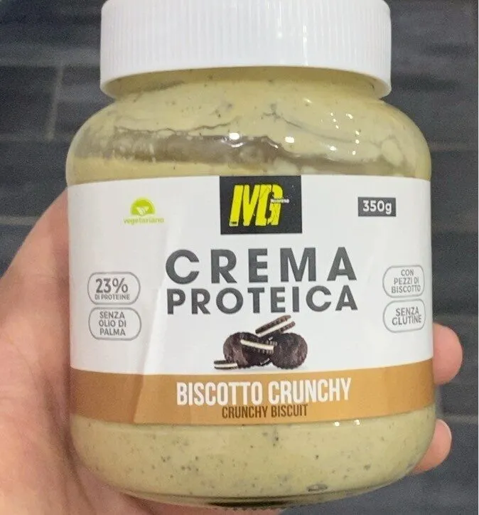 Crema proteica biscotto crunchy