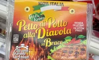 Petto di pollo alla diavola su brace