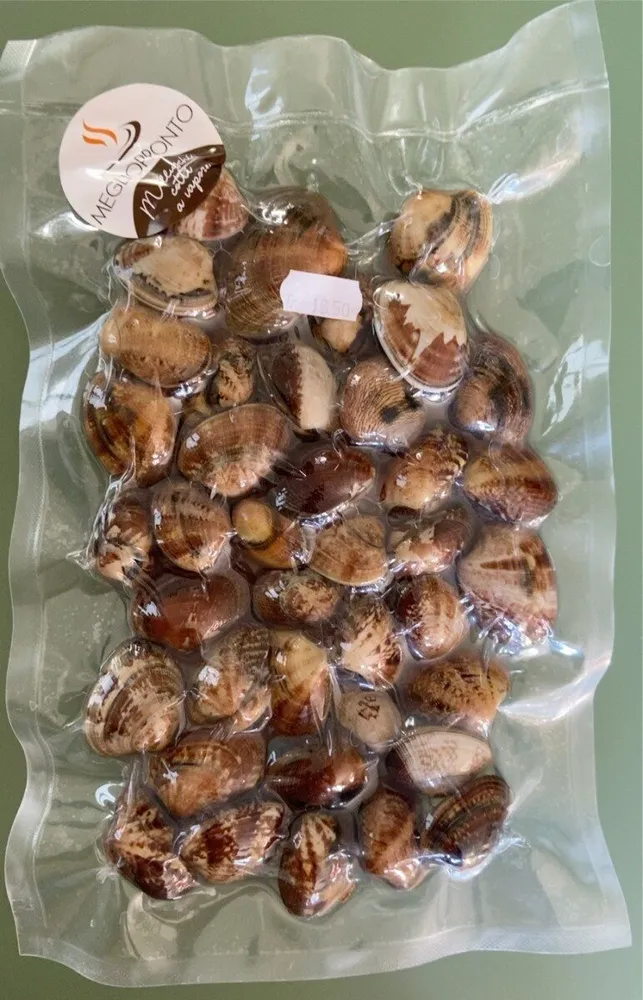 Vongole veraci cotte a vapore