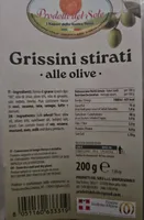 Grissini stirati alle olive