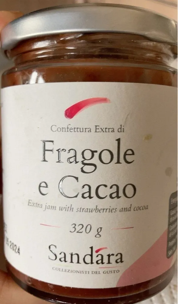 Confettura fragole e cacao