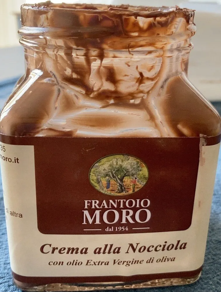 Crema alla nocciola con extravergine di oliva