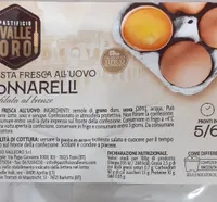 Pasta fresca all'uovo tonnarelli