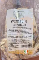 biscotto a otto al cioccolato