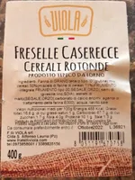 Freselle caserecce cereali rotonde