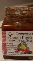 Composta di limone fragola zenzero e cannella
