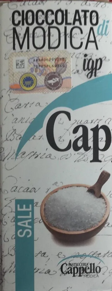 Cioccolato di Modica al Sale