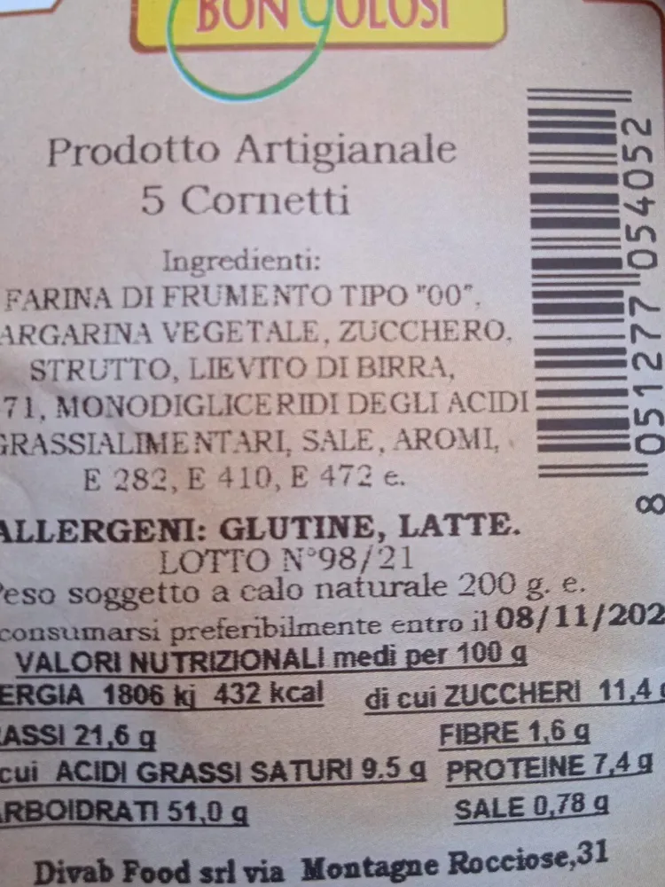 Cornetti artigianali