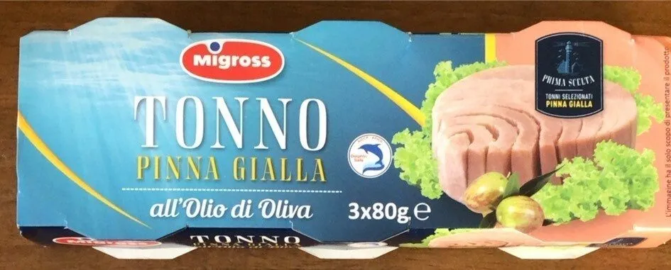 Tonno pinna gialla