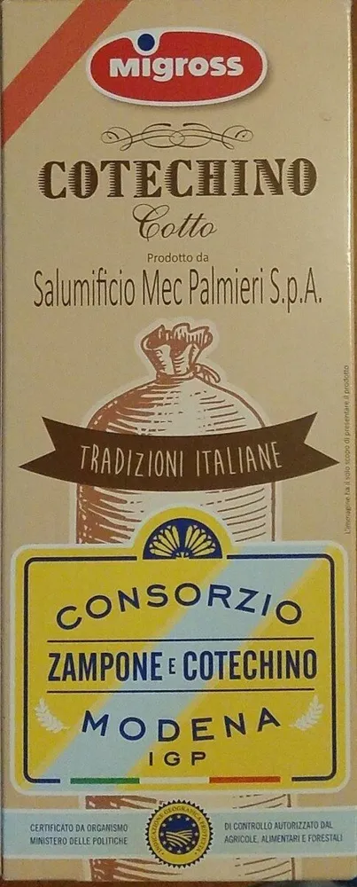 Cotechino cotto Salumificio MEC Palmieri SpA
