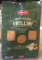 Frollini con zucchero di canna e uova