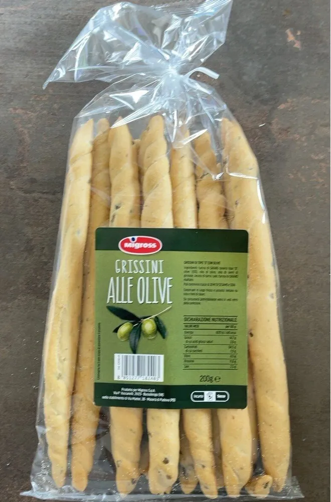 Grissini alle olive