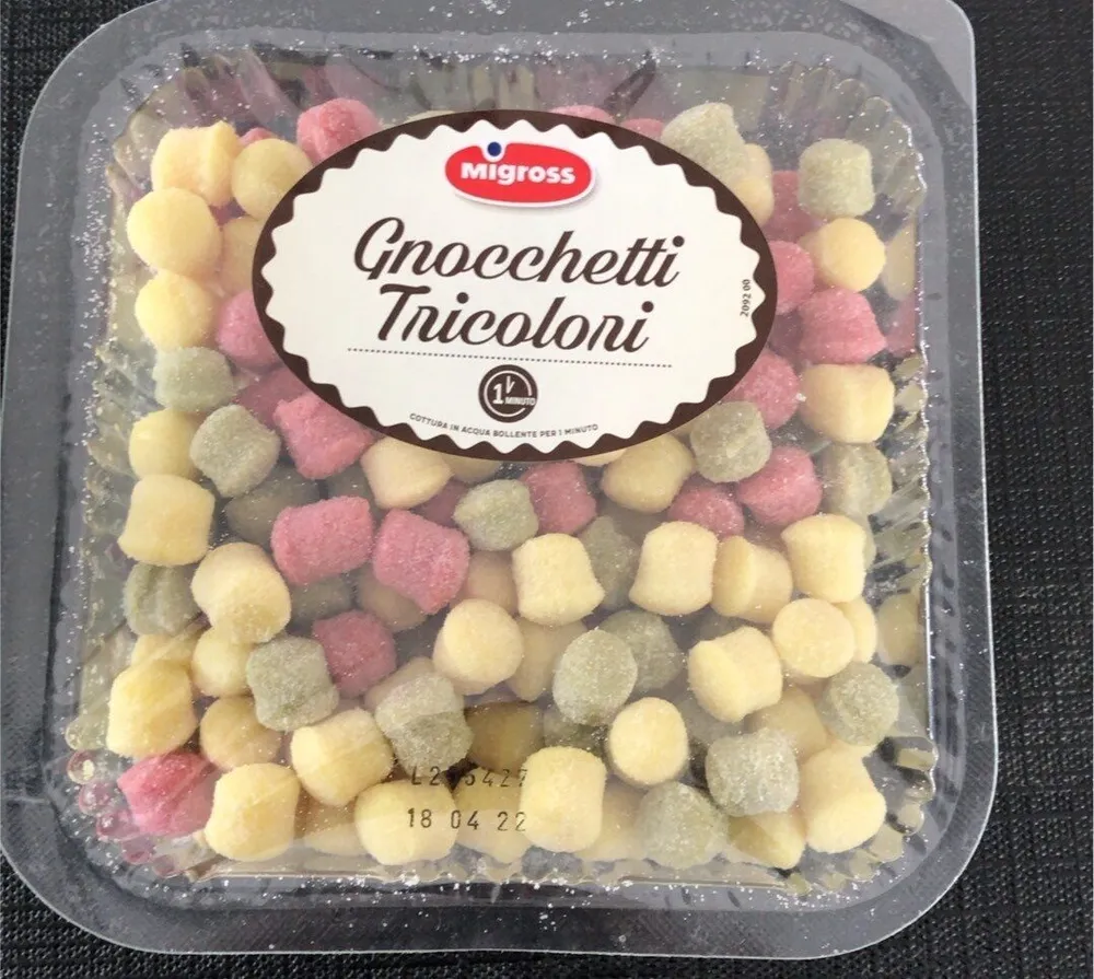 Gnocchetti tricolori