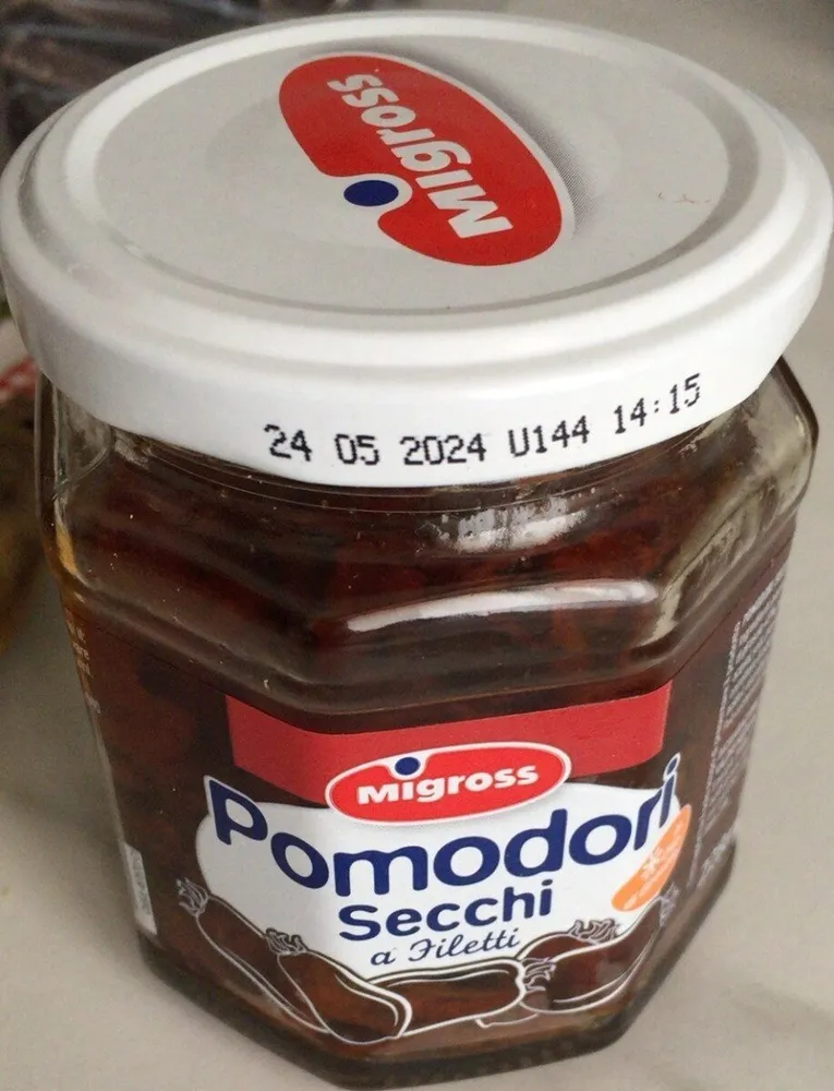 Pomodori secchi in olio
