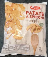 Patate a spicchi surgelate