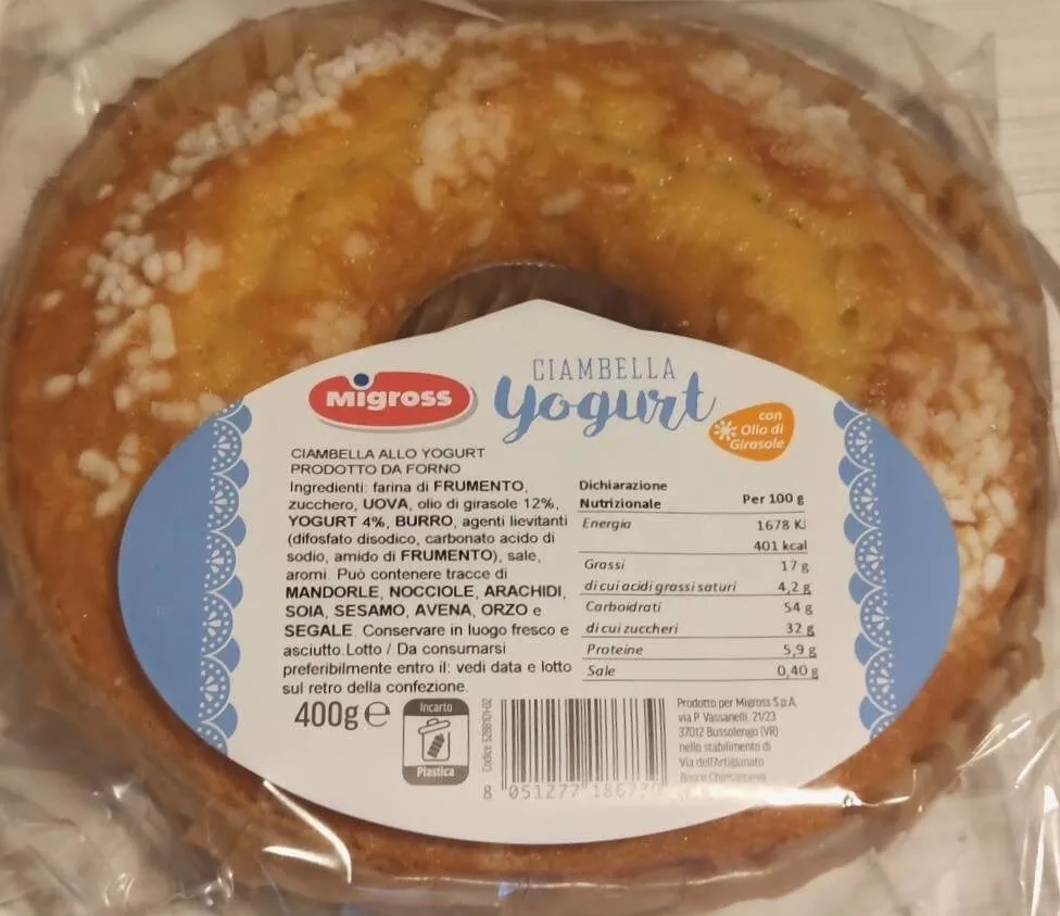 Ciambella yogurt