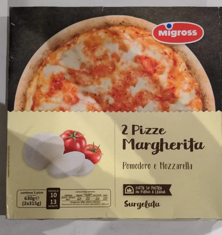 Pizza margherita