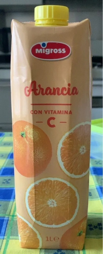 Arancia con vitamina c