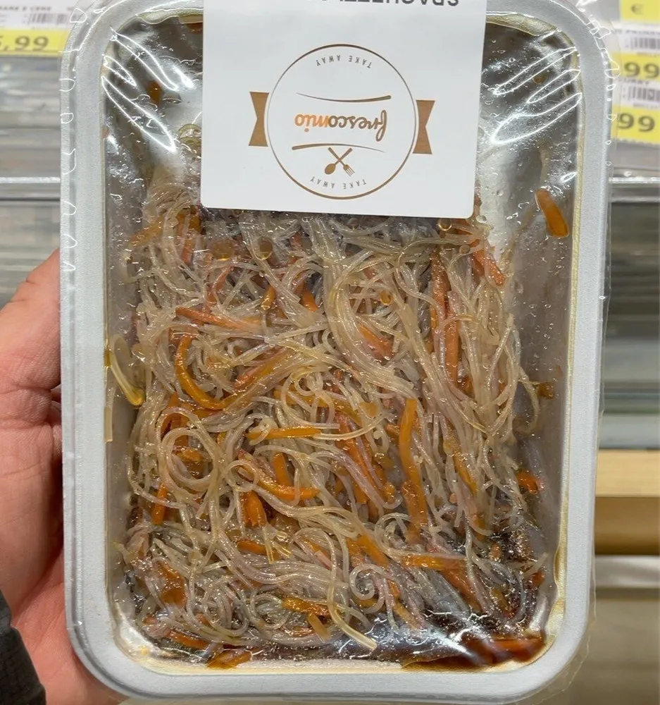 Spaghetti soya