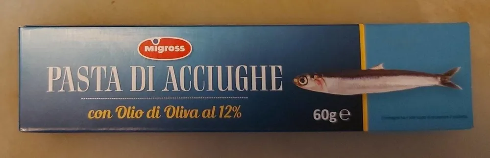 Pasta di acciughe Migross