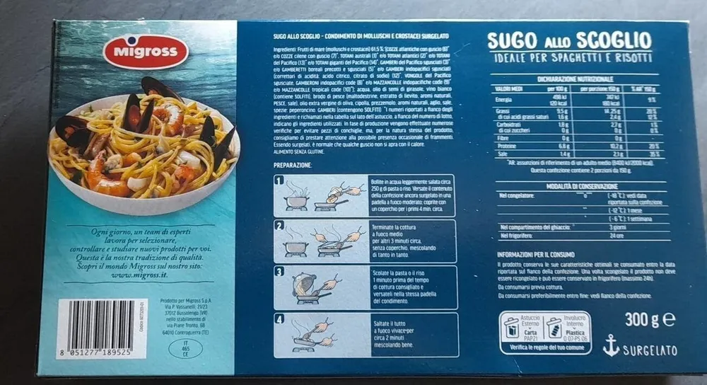 Sugo allo scoglio