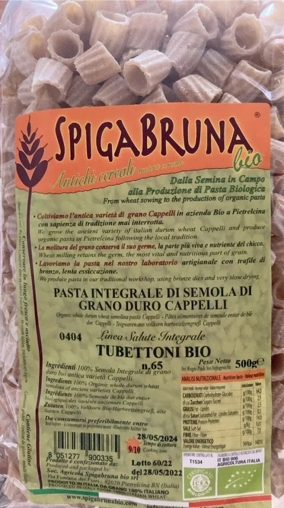 Tubettoni bio