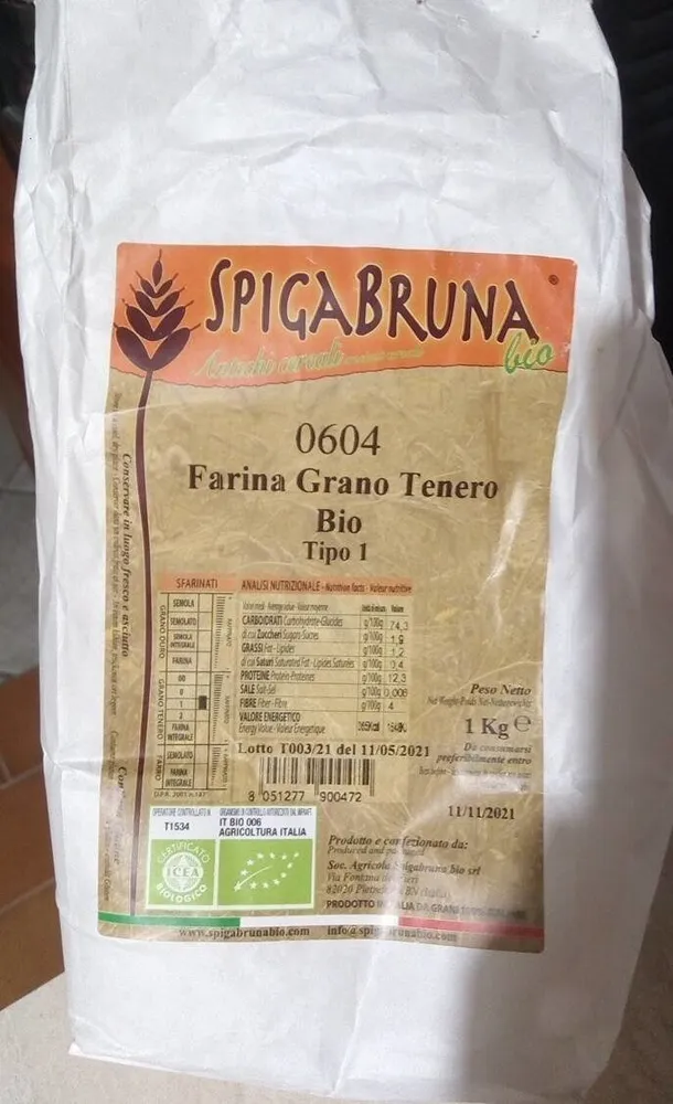 Farina di grano tenero bio tipo1