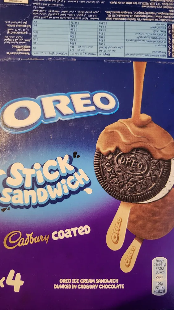 Oreo Stick Sandwich