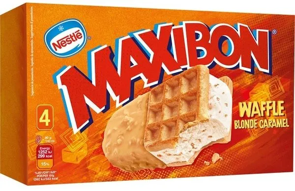 Maxibon Waffle Blonde Caramel