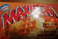 Maxibon waffle blonde caramel
