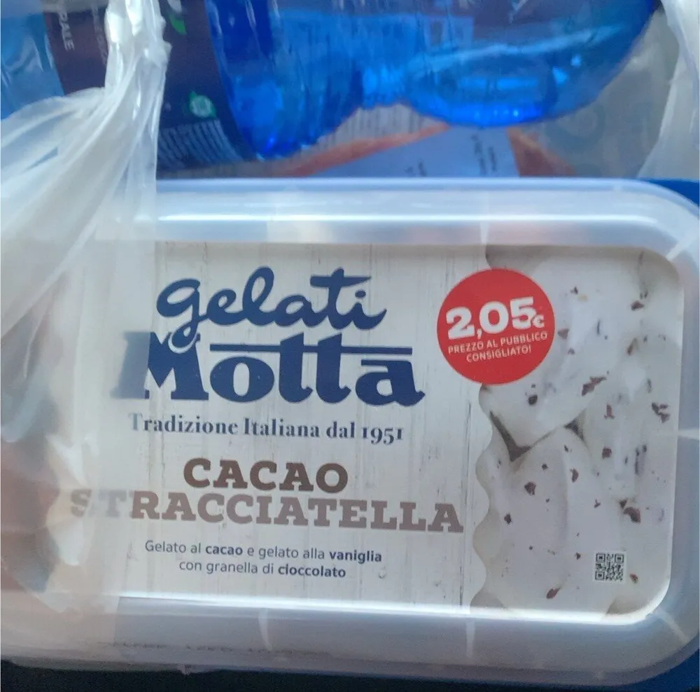 Gelato cacao e stracciatella